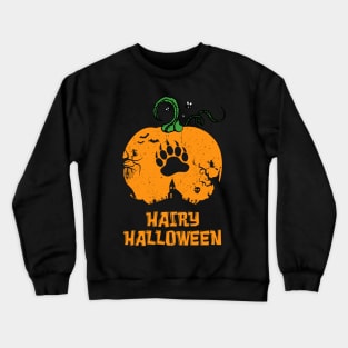 Hairy Halloween Gay Bear Paw Crewneck Sweatshirt